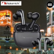 Nakamichi TW016ENC Plus 降噪真無線藍牙耳機 /黑色 black