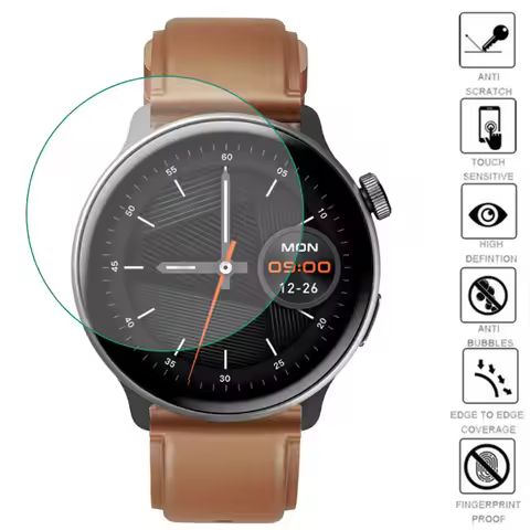 5pcs TPU Soft Smartwatch Clear Protective Film Full Cover For Xiaomi Mibro Lite 2 Smart Watch Screen