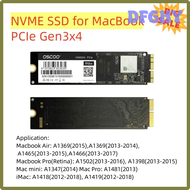 SSD Efghy OSCOO สำหรับ2013 2015 2017 Macbook Air A1465 A1466 Macbook Pro A1502 A1398 1TB IMac A1419โ