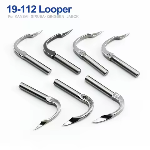 10 PCS 19-112 Looper For KANSAI SPECIAL DFB1404 1433P SIRUBA VC008 12064P Industrial Multi-Needle Se