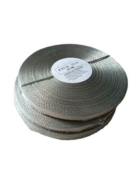 Flexible Tinned Copper Braid สายกราวด์ถัก ทองแดงชุบดีบุก ขนาด 6 SQ.MM. ความยาว 25 M. # พร้อมส่งในไทย