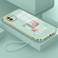 HP Phone Case For Samsung Galaxy A03 A03s A03 Core Case Car Pattern Phone Case Layered Strap Case Si