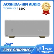 ☍Topping B200 HiFi Audio Amp Mono Pure Power Amplifier XLR/TRS Balanced  Amplifier SNR DNR 145dB y☏