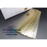 Halal Gelatine Sheet 10pcs gelatine leaves