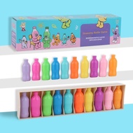 Fun Bottle Guessing Game Children's Color Memory Beverage Collision Exercise Memory Vs. Game U9c0