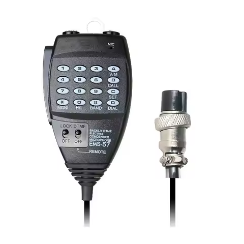 EMS-57/EMS-53 Speaker Microphone DTMF 8Pin MIC For Alinco DR-620 DR-135 DR-635 DR-430 DR-435 DR-235 