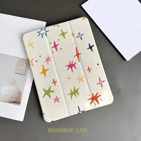 For Samsung Galaxy Tab A8/A9/A11+FE LITE PLUS/Galaxy Tab S6 Lite/S7/S8/S9/S10+ FE INS Colorful Stars