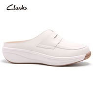 Clarks รองเท้าผู้หญิง รุ่น Womens BrookleighMule 8WS33165C - สีเบจ รองเท้าหนังแท้ รองเท้าลำลอง รองเท