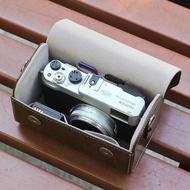 Leather Camera Bag Cover For Nikon J1 For Leica D-LUX Camera Protective Shell For Canon G5X Single S