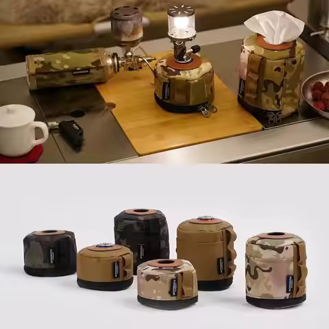 Gas Cylinder Cover Gas Fuels Storage Camping Tanks Cover Outdoor Propane Tanks Gas Canister Pouches 