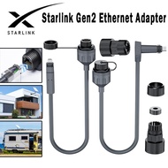 HdoorLink 2Pcs Starlink Gen2 Ethernet Adapter SPX To Starlink V2 Ethernet Connector SPX To RJ45 Wate