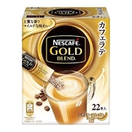 Nescafe Gold Blend Stick Coffee 22 sticks x 2 boxes [Cafe Latte