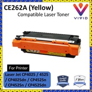 Compatible CE262A CE262 262A 262 Colour Toner for HP LaserJet CP4025/4525