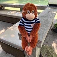 IKEA Parent Arm Monkey Clothes 66cm DJUNGELSKOG Gorilla Suitable for Wearing Sweaters Plush Toys wit