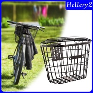 [Hellery2] Bike Basket Bike Storage Basket, Large Capacity, Front Frame, Bike Basket Bike Hanging Basket for Outdoor