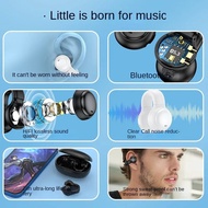 TWS X58 Ear Clip Earphone Wireless Bluetooth 5.3 Bone Conduction Sport Headphones With Mic HD Calls 