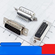 [3 Pieces]- DB26 Male Port 26 Pins Straight 3 Rows Solder Wire Connector IC2 Components