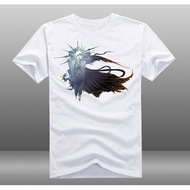 Mens Casual Game Final Fantasy XV FF15 White Short Sleeve O-Neck T-shirt Tops Tee Shirts 3 Styles