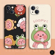 WH Cartoon beaver Casing OPPO Reno 10 8T 8 7 6 5 4 3 2 Pro 8z 7z 6z 5z 5f 4f 4Z 2Z 2F Reno8 Reno7 Z 