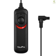 YouPro N3 Type Shutter Release Cable Timer Remote Control 1.2m/3.9ft Replacement for Canon 7D 7DII 6D 6D Mark II 50D 5D II 5D III 5D 5D4 5DS Camera  Came-022