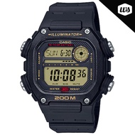 [Watchspree] Casio Standard Digital Black Resin Band Watch DW291H-9A DW-291H-9A