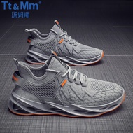 Lelaki Kasut-Tt&Mm/Toms new men s shoes mesh fly woven coconut jelly bottom casual all-match breatha