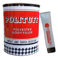 Polituff Polyester Body Filler with Hardener - 4L