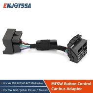 Multifunction Steering Wheel Button Control Simulator Adapter for VW Golf 5 6 Jetta MK5 Touran Caddy