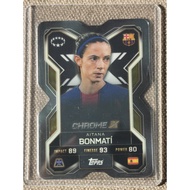 100% AUTHENTIC PANINI TOPPS FOOTBALL SPECIAL CHROME X BARCELONA SPAIN AITANA BONMATI LEGEND LIMITED 