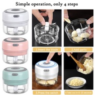 Mini Electric Garlic Masher Kitchen Grinder Wireless Blender Speedy Chopper Choper Coper Blender Bla