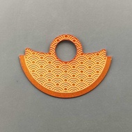 Nh34 Nh35 Wavy Pattern Automatic Mer Rotor Metal Patch Fits Nh36 4R35 4R36 7S Movement Skx007