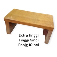 (EXTRA TINGGI)PAPAN DAGANG TINGGI 5INCI//PAPAN PEMOTONG TRADISIONAL