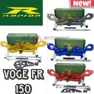 RACING FOOTREST VOGE FR150 ORIGINAL BRAND RAPIDO ACSESORI MOTOR VOGE FR150 FOOTREST