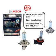 Bosch Sportec Bright 3400K 12V Automotive Light H4 H7 H8 H11 H16 Car Halogen Bulb Headlight Retrofit