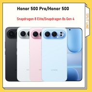 Honor 500 Pro Snapdragon 8 Elite Honor 500 Snapdragon 8s Gen 4 6.55" 8000 mAh 80W Honor 400 Pro