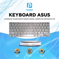 Asus Vivobook 13 s330 s330f s330fa s330fl s330fn Silver Backlite Keyboard