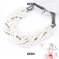 GESH Necklace Hot Winding Bridal Rhinestone