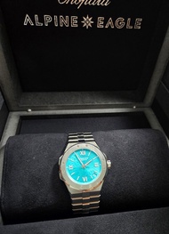 Chopard Alpine Eagle 限量 Tiffany 放射藍 綠松石色面  298600-3016