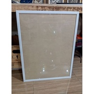 Photo frame size 50x75cm, uses glass, frame width 2cm