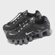 Nike 休閒鞋 Wmns Shox TL 黑 鐵灰 銀 女鞋 漆皮 彈簧鞋 運動鞋 FV0939-001