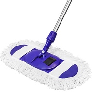 Yi Chen Flat mop mop home hotel wooden floor large dust push rotation dust 65cm purple