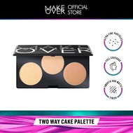 MAKE OVER TWC Palette 3X12 g - Bedak