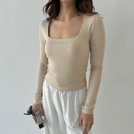 Top TAURUS | Women's Knit Top Korean Top Women's Knit Shirt Long Sleeve Basic Long Sleeve