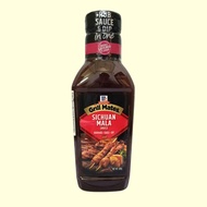 MCCORMICK + bottle of SICHUAN 500gr + Sichuan MALA SPIRIT Sauce and DIP Sauce Grill Mates Sichuan Ma