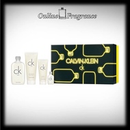 CK One Unisex EDT Perfume (Minyak Wangi, 香水) (Gift Set) by Calvin Klein [Online_Fragrance]