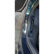 jetour vt9 - side sill step plate & boot guard car accessories titanium black