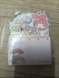 Melody.  memo紙