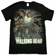 Camiseta Obow The Walking Dead Zombie Circle,Andador แฟชั่นพิมพ์ผ้าฝ้าย100% ฤดูร้อนใหม่เสื้อคอกลมราคาถูกขายส่งเสื้อยืดตลกแบรนด์ T เสื้อ2022คุณภาพสูงเสื้อยืดผู้ชาย Unisex Pop Style Xs-3xl
