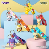 Funism Pokemon Keychain Figure - Pikachu Gengar Minun Plussle Jigglypuff Meowth (6cm