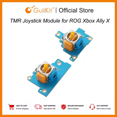 GuliKit TMR Electromagnetic Joystick Module Anti-Drift Stick Repair Replacement for ROG Xbox Ally X 